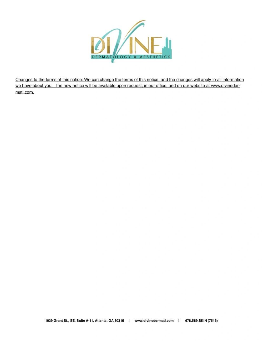 Notice of Privacy Practices Page 4